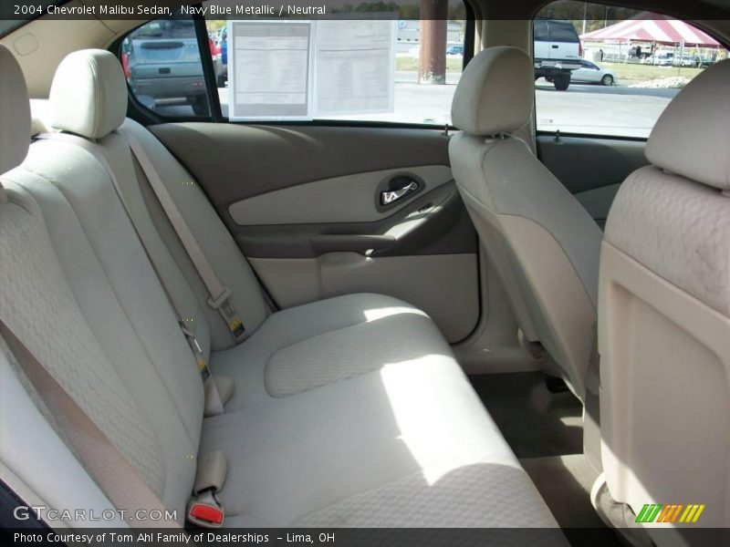 Navy Blue Metallic / Neutral 2004 Chevrolet Malibu Sedan