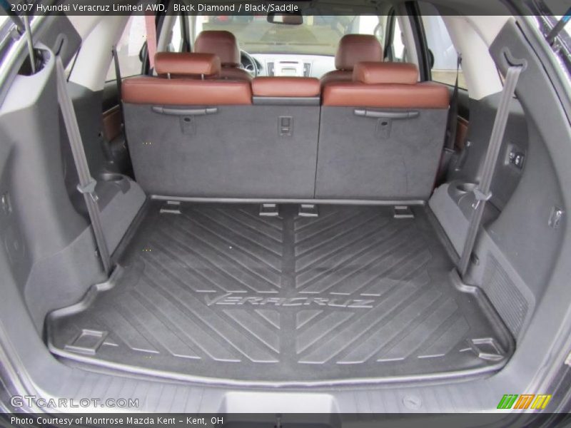 Black Diamond / Black/Saddle 2007 Hyundai Veracruz Limited AWD