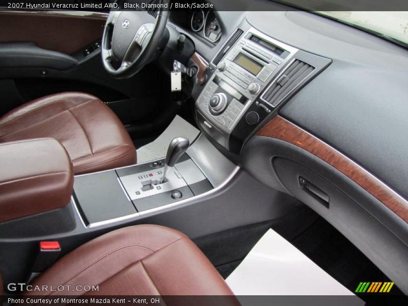 Black Diamond / Black/Saddle 2007 Hyundai Veracruz Limited AWD
