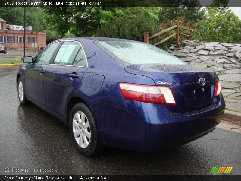 Blue Ribbon Metallic / Ash 2009 Toyota Camry Hybrid