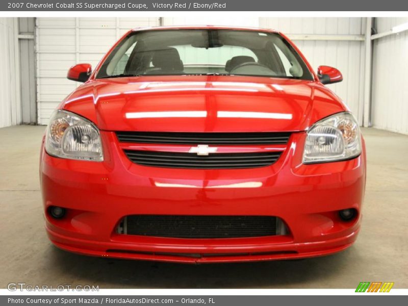 Victory Red / Ebony/Red 2007 Chevrolet Cobalt SS Supercharged Coupe