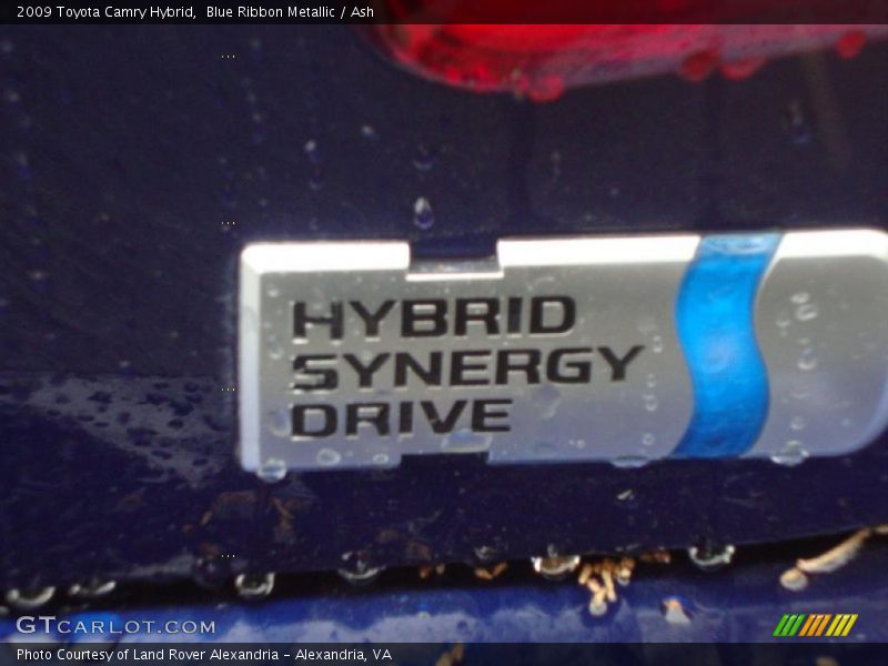 Blue Ribbon Metallic / Ash 2009 Toyota Camry Hybrid