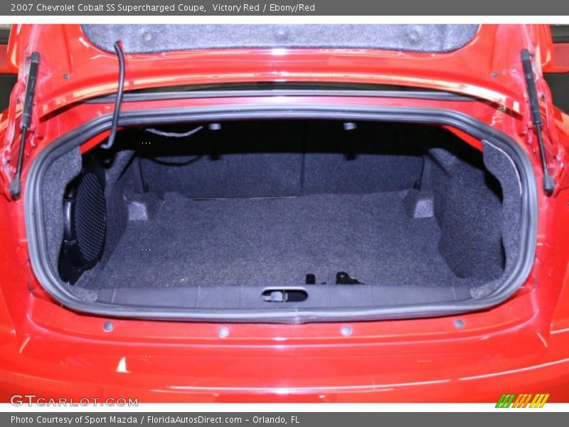 Victory Red / Ebony/Red 2007 Chevrolet Cobalt SS Supercharged Coupe
