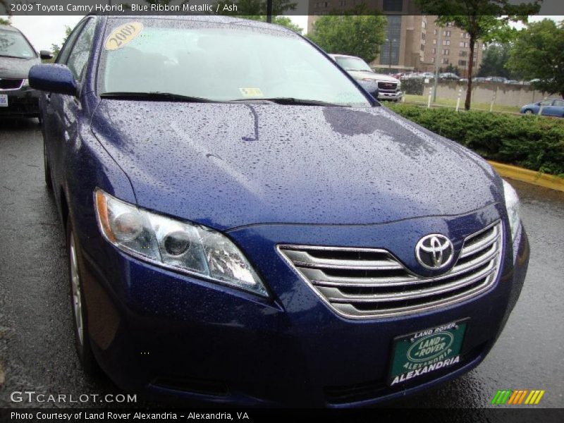 Blue Ribbon Metallic / Ash 2009 Toyota Camry Hybrid