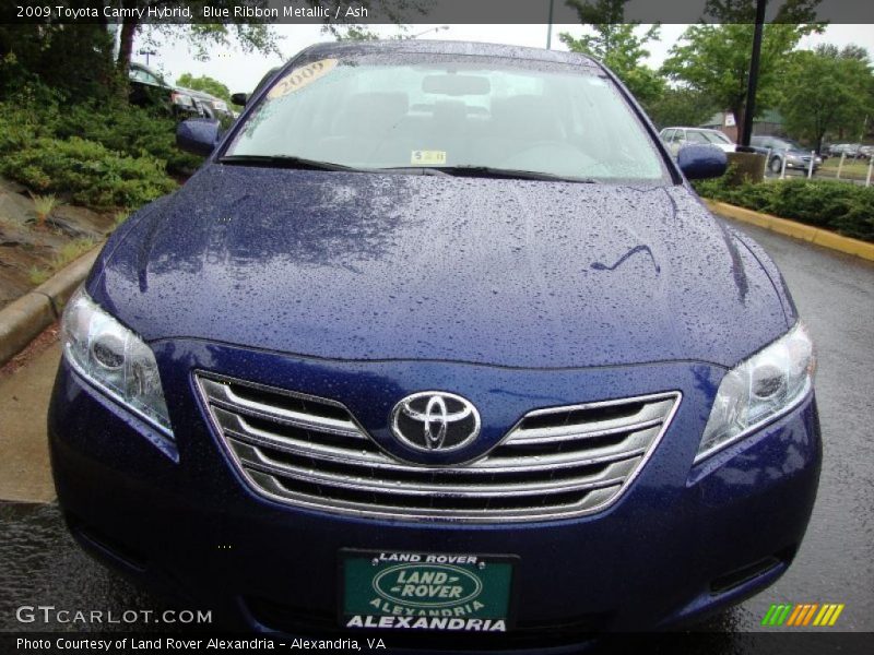 Blue Ribbon Metallic / Ash 2009 Toyota Camry Hybrid