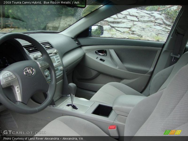 Blue Ribbon Metallic / Ash 2009 Toyota Camry Hybrid
