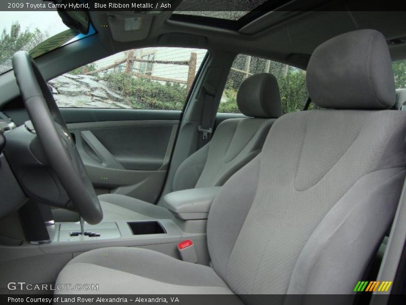 Blue Ribbon Metallic / Ash 2009 Toyota Camry Hybrid