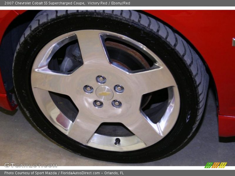 Victory Red / Ebony/Red 2007 Chevrolet Cobalt SS Supercharged Coupe