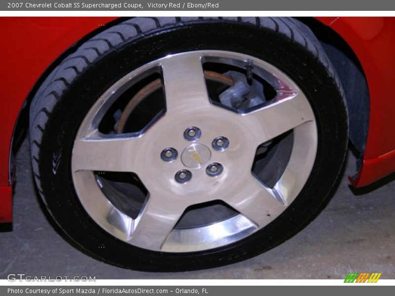 Victory Red / Ebony/Red 2007 Chevrolet Cobalt SS Supercharged Coupe