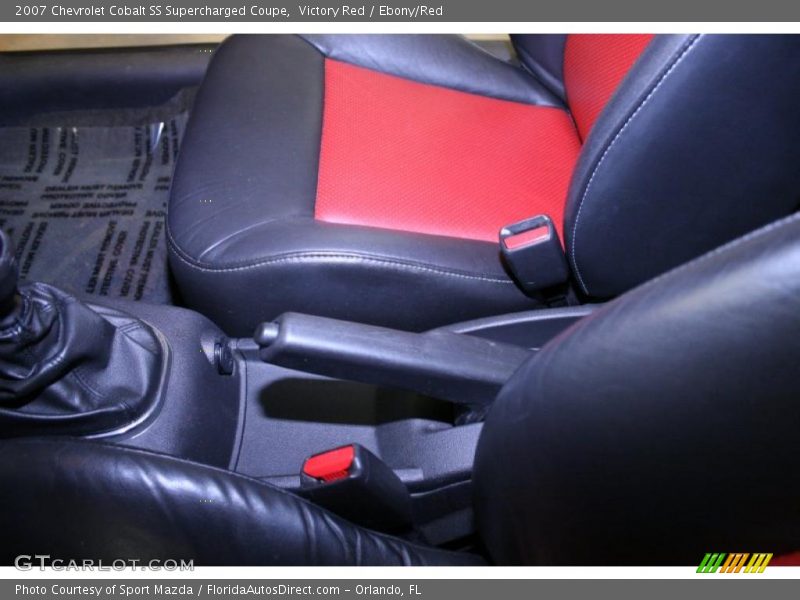 Victory Red / Ebony/Red 2007 Chevrolet Cobalt SS Supercharged Coupe