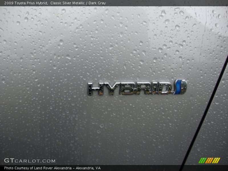 Classic Silver Metallic / Dark Gray 2009 Toyota Prius Hybrid