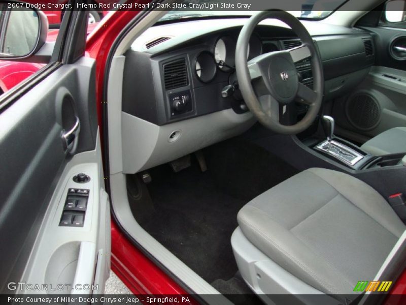 Inferno Red Crystal Pearl / Dark Slate Gray/Light Slate Gray 2007 Dodge Charger