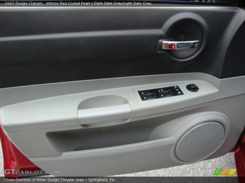 Inferno Red Crystal Pearl / Dark Slate Gray/Light Slate Gray 2007 Dodge Charger