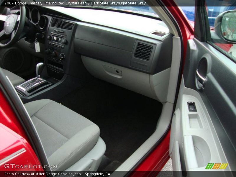 Inferno Red Crystal Pearl / Dark Slate Gray/Light Slate Gray 2007 Dodge Charger