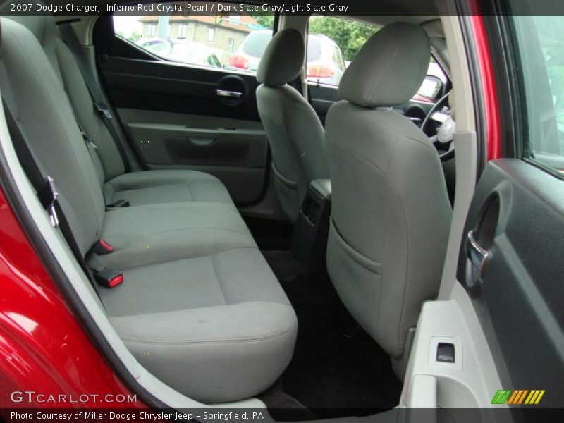 Inferno Red Crystal Pearl / Dark Slate Gray/Light Slate Gray 2007 Dodge Charger