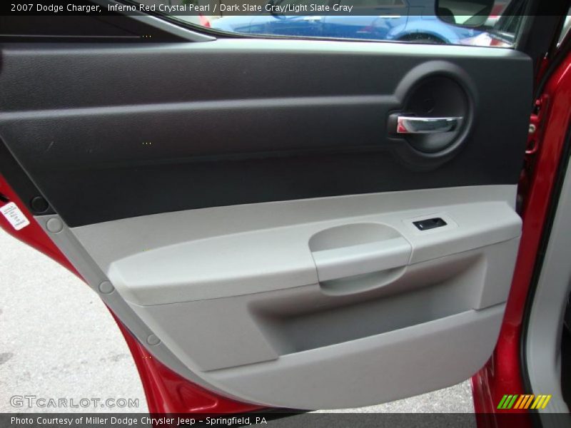 Inferno Red Crystal Pearl / Dark Slate Gray/Light Slate Gray 2007 Dodge Charger