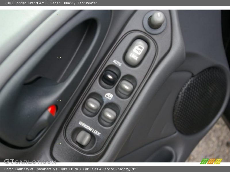 Black / Dark Pewter 2003 Pontiac Grand Am SE Sedan