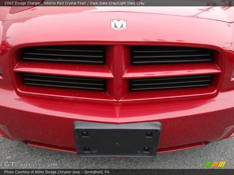 Inferno Red Crystal Pearl / Dark Slate Gray/Light Slate Gray 2007 Dodge Charger