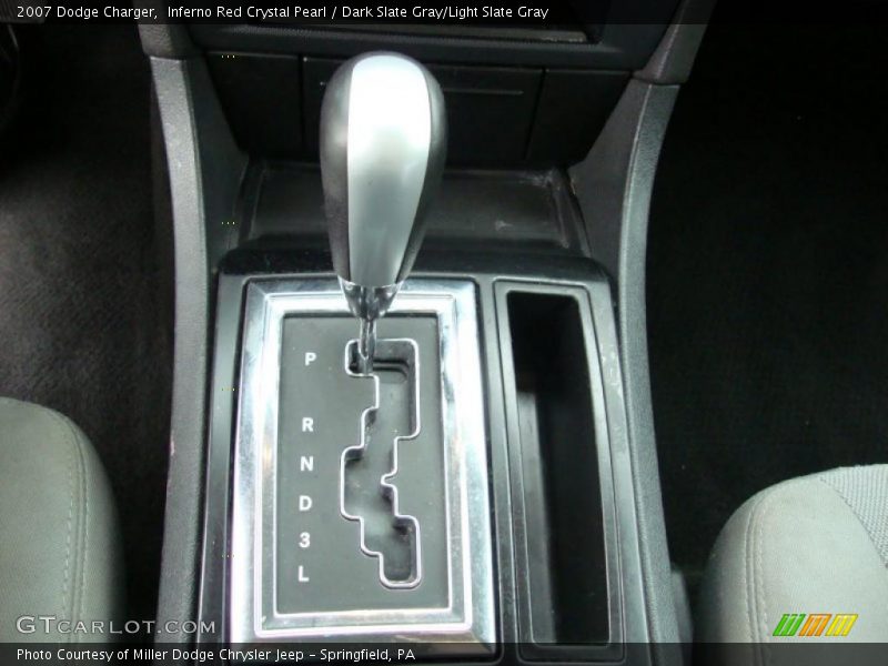 Inferno Red Crystal Pearl / Dark Slate Gray/Light Slate Gray 2007 Dodge Charger