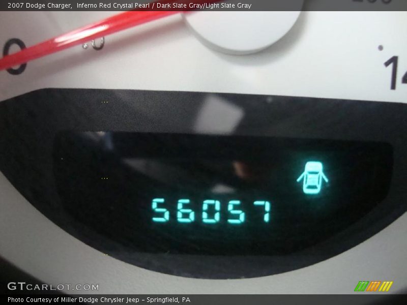 Inferno Red Crystal Pearl / Dark Slate Gray/Light Slate Gray 2007 Dodge Charger