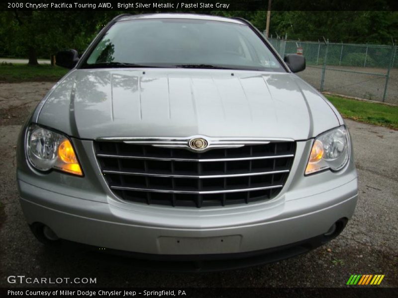 Bright Silver Metallic / Pastel Slate Gray 2008 Chrysler Pacifica Touring AWD