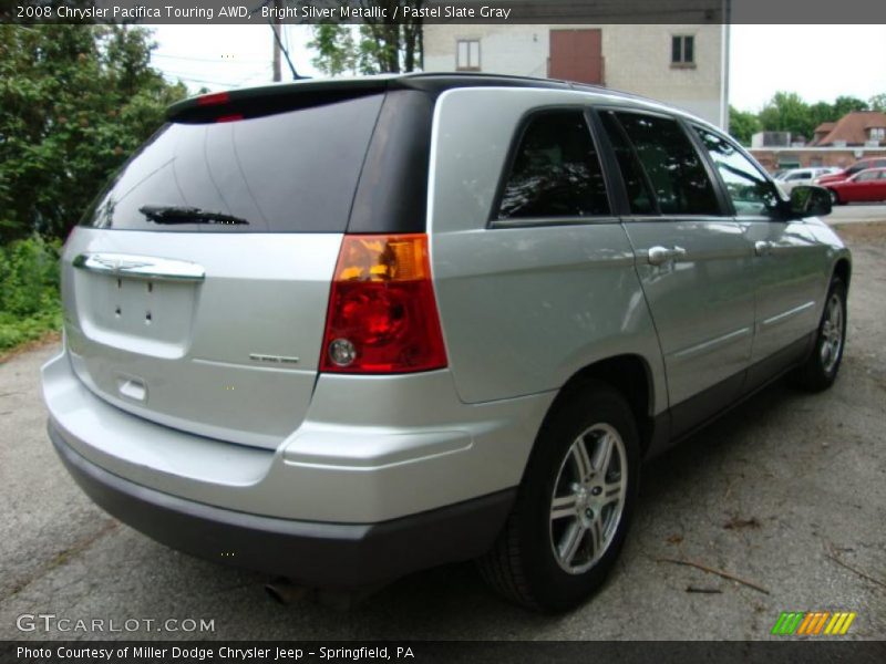 Bright Silver Metallic / Pastel Slate Gray 2008 Chrysler Pacifica Touring AWD