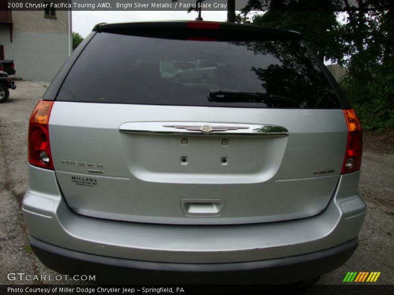 Bright Silver Metallic / Pastel Slate Gray 2008 Chrysler Pacifica Touring AWD
