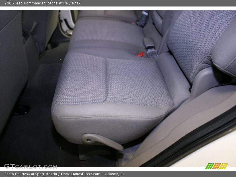 Stone White / Khaki 2006 Jeep Commander
