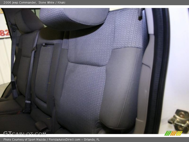 Stone White / Khaki 2006 Jeep Commander