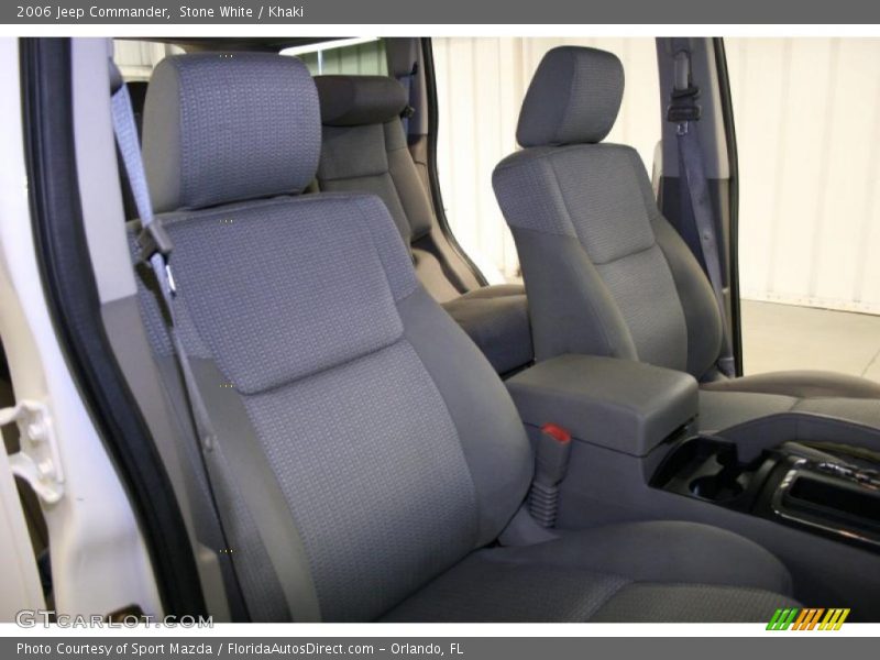 Stone White / Khaki 2006 Jeep Commander