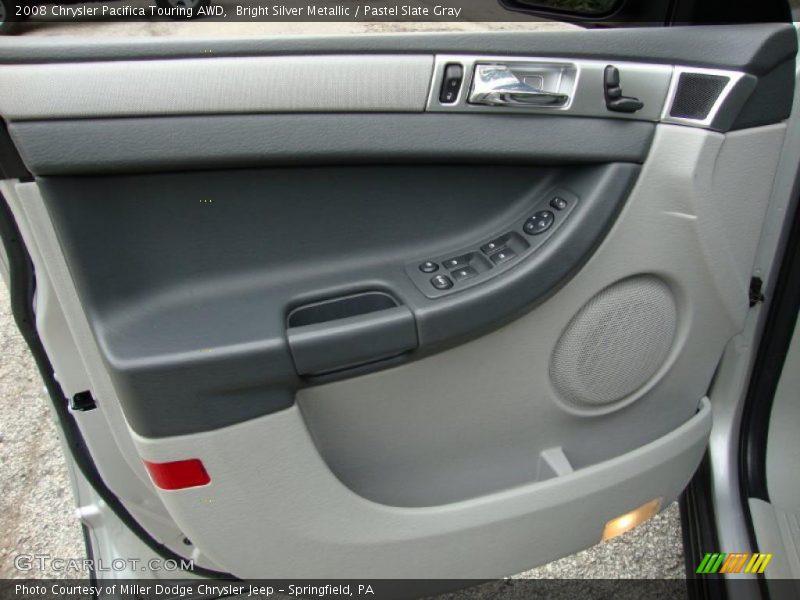 Bright Silver Metallic / Pastel Slate Gray 2008 Chrysler Pacifica Touring AWD