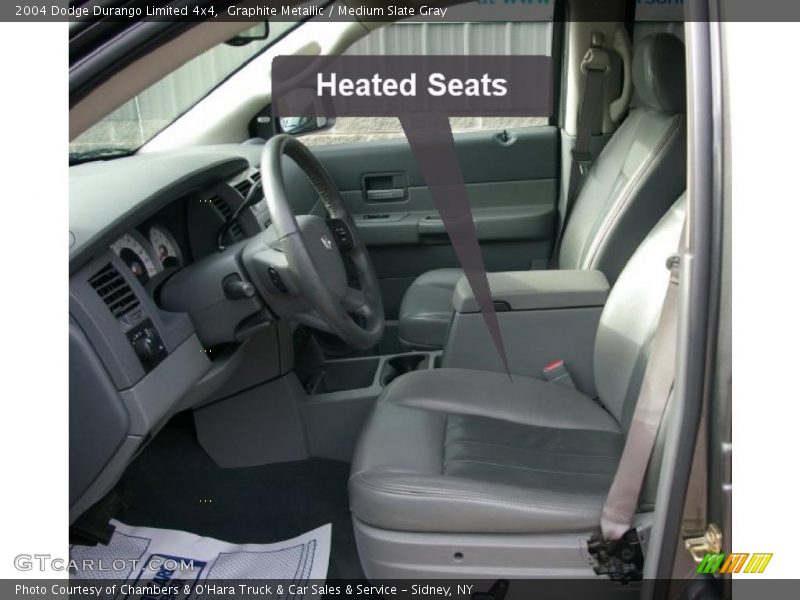 Graphite Metallic / Medium Slate Gray 2004 Dodge Durango Limited 4x4