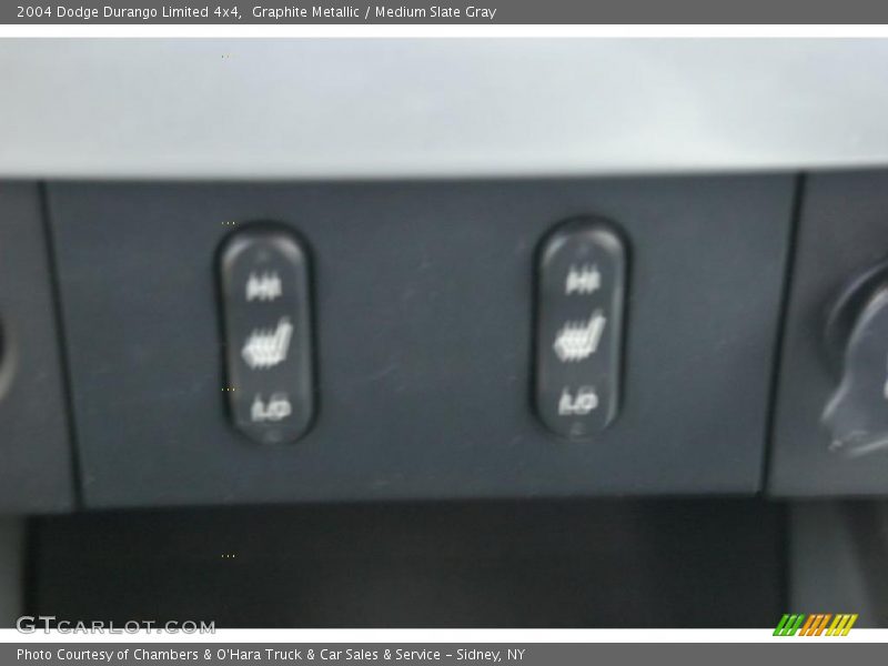 Graphite Metallic / Medium Slate Gray 2004 Dodge Durango Limited 4x4