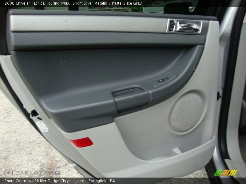 Bright Silver Metallic / Pastel Slate Gray 2008 Chrysler Pacifica Touring AWD