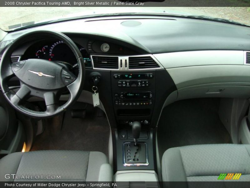 Bright Silver Metallic / Pastel Slate Gray 2008 Chrysler Pacifica Touring AWD