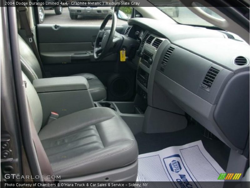 Graphite Metallic / Medium Slate Gray 2004 Dodge Durango Limited 4x4