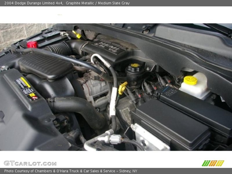 Graphite Metallic / Medium Slate Gray 2004 Dodge Durango Limited 4x4