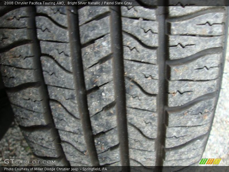 Bright Silver Metallic / Pastel Slate Gray 2008 Chrysler Pacifica Touring AWD