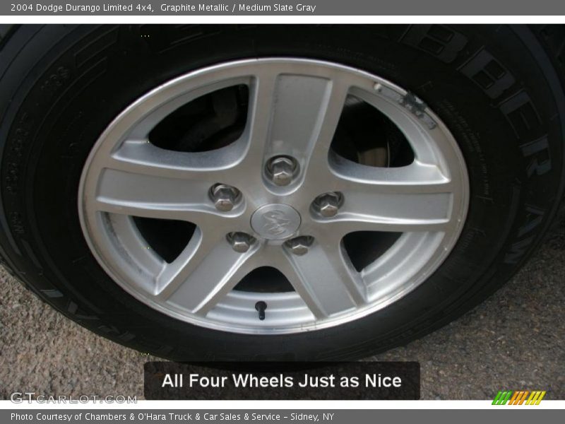 Graphite Metallic / Medium Slate Gray 2004 Dodge Durango Limited 4x4