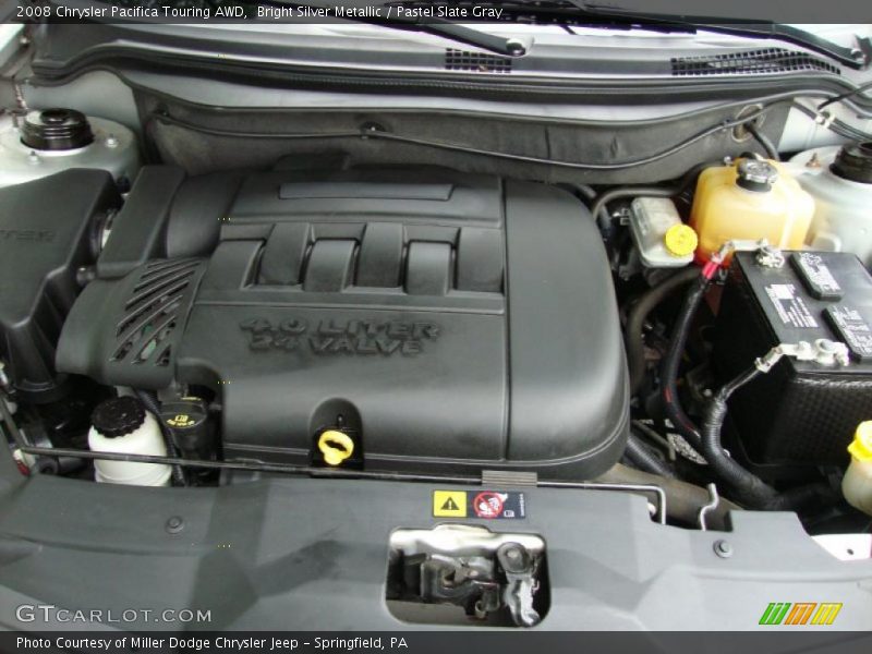 Bright Silver Metallic / Pastel Slate Gray 2008 Chrysler Pacifica Touring AWD