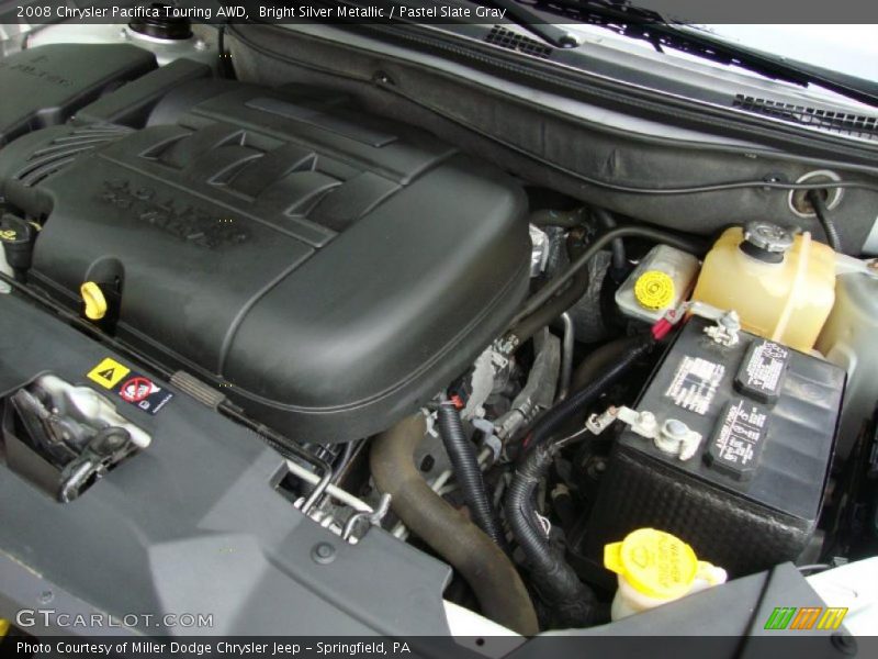 Bright Silver Metallic / Pastel Slate Gray 2008 Chrysler Pacifica Touring AWD