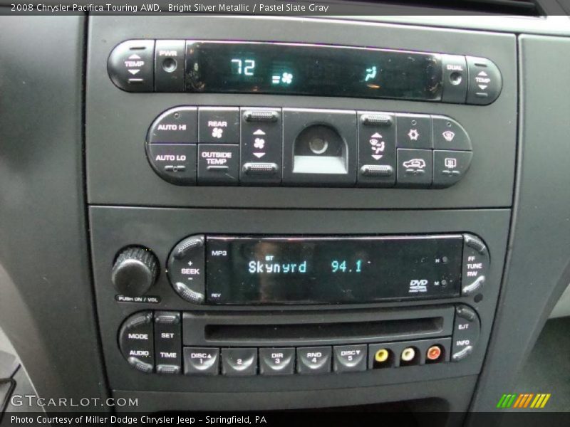 Bright Silver Metallic / Pastel Slate Gray 2008 Chrysler Pacifica Touring AWD