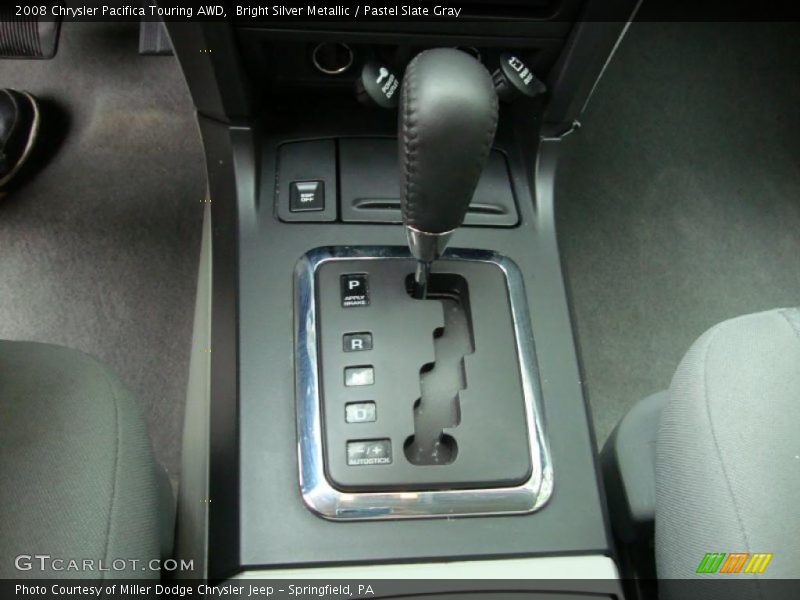 Bright Silver Metallic / Pastel Slate Gray 2008 Chrysler Pacifica Touring AWD