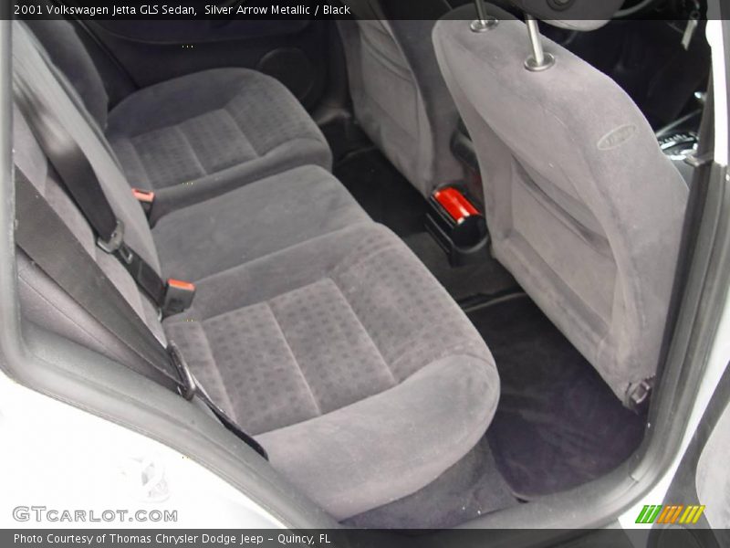 Silver Arrow Metallic / Black 2001 Volkswagen Jetta GLS Sedan