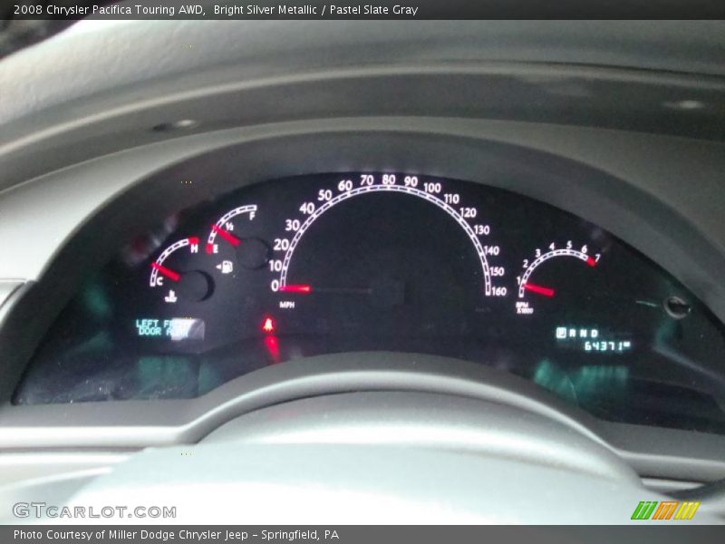 Bright Silver Metallic / Pastel Slate Gray 2008 Chrysler Pacifica Touring AWD