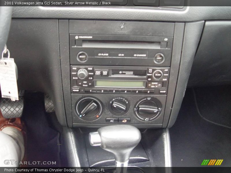 Silver Arrow Metallic / Black 2001 Volkswagen Jetta GLS Sedan
