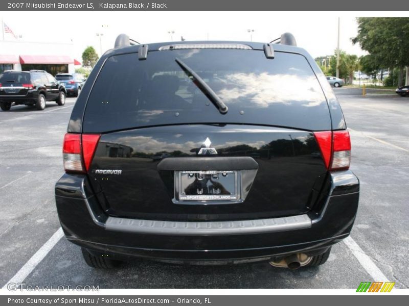 Kalapana Black / Black 2007 Mitsubishi Endeavor LS