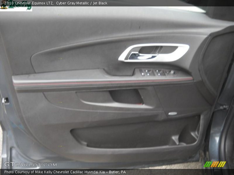 Cyber Gray Metallic / Jet Black 2010 Chevrolet Equinox LTZ