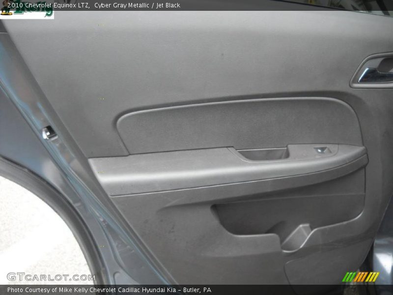 Cyber Gray Metallic / Jet Black 2010 Chevrolet Equinox LTZ