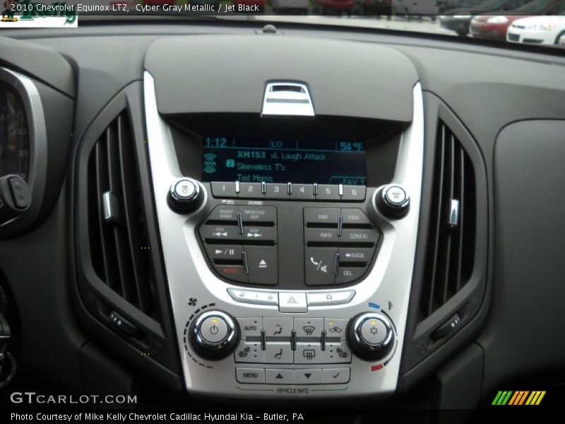Cyber Gray Metallic / Jet Black 2010 Chevrolet Equinox LTZ